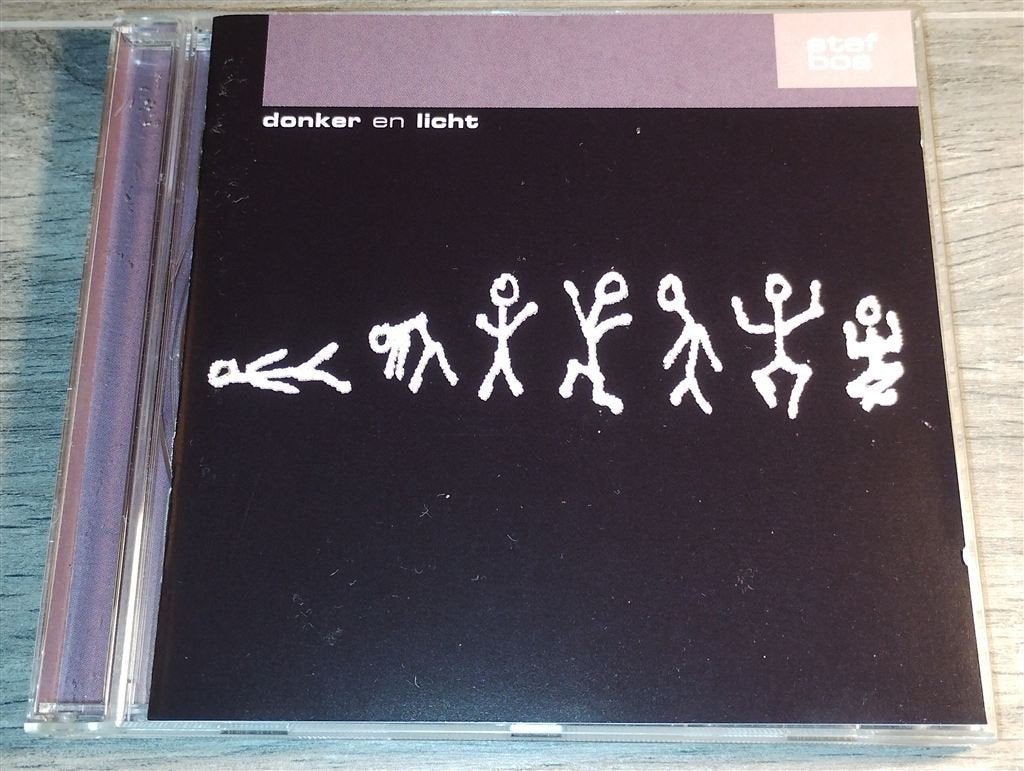 Stef Bos - Donker En Licht, Ophalen of Verzenden, Zo goed als nieuw, Levenslied of Smartlap