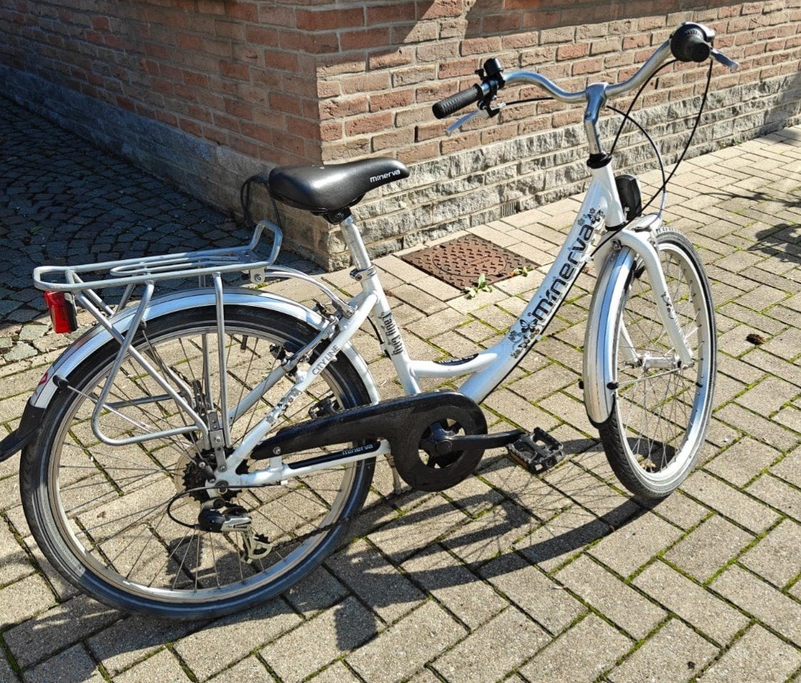 kinderfiets en winterbanden, Ophalen