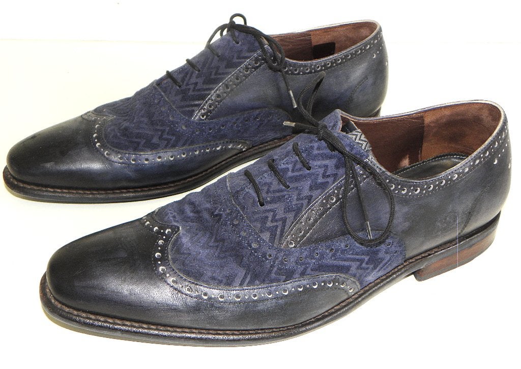 Blauwe Floris van Bommel veterschoen maat 8 of 42, Blauw, Floris van Bommel, Ophalen of Verzenden, Zo goed als nieuw