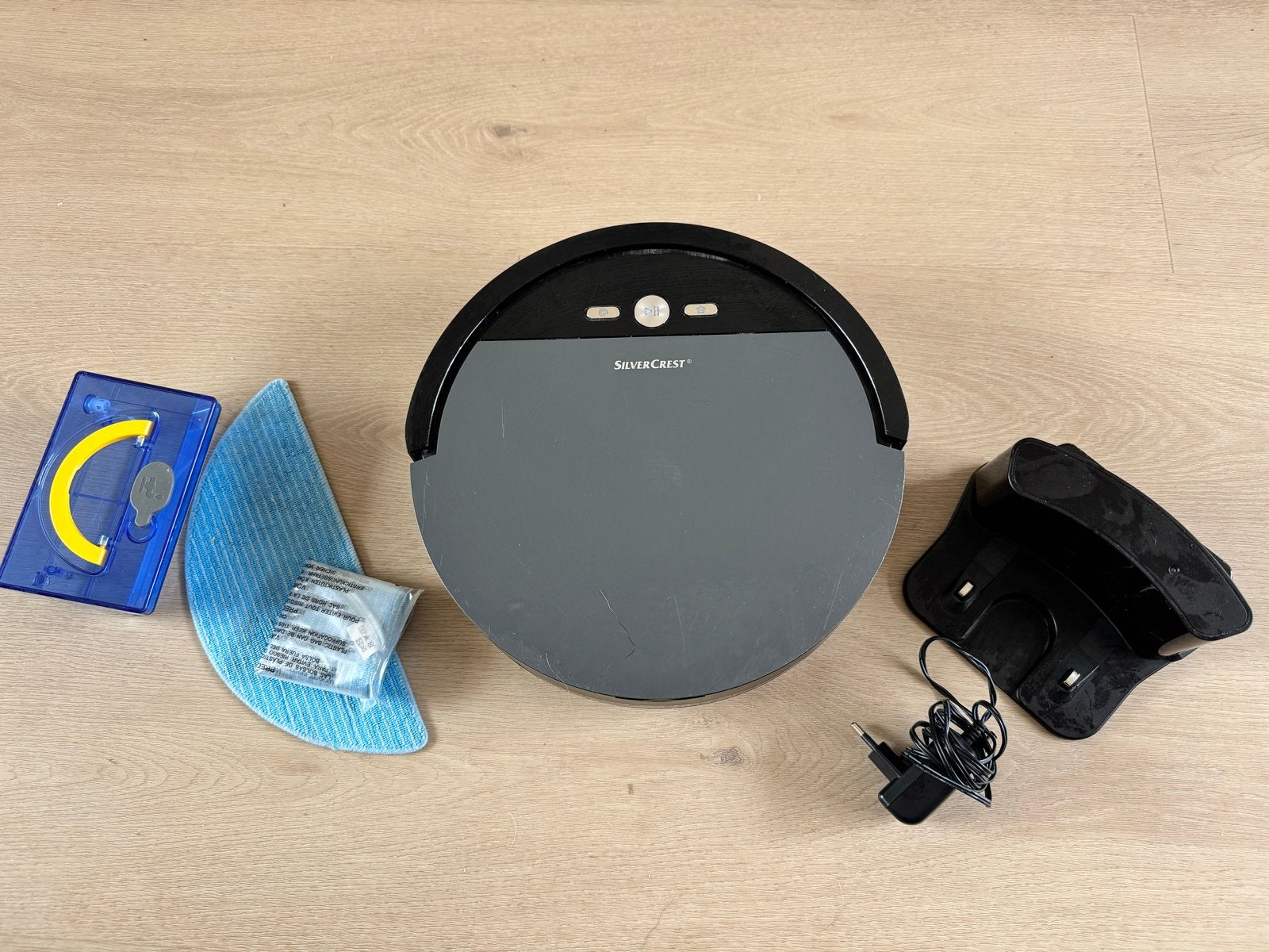 SilverCrest Robotstofzuiger met dweilfunctie, Ophalen, Overige merken, Gebruikt, Dweilfunctie