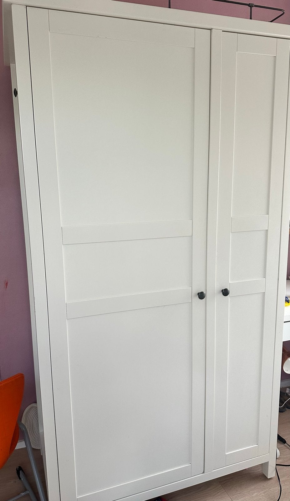 IKEA Hemnes kledingkast wit, Ophalen, 200 cm of meer, 50 tot 100 cm, Zo goed als nieuw