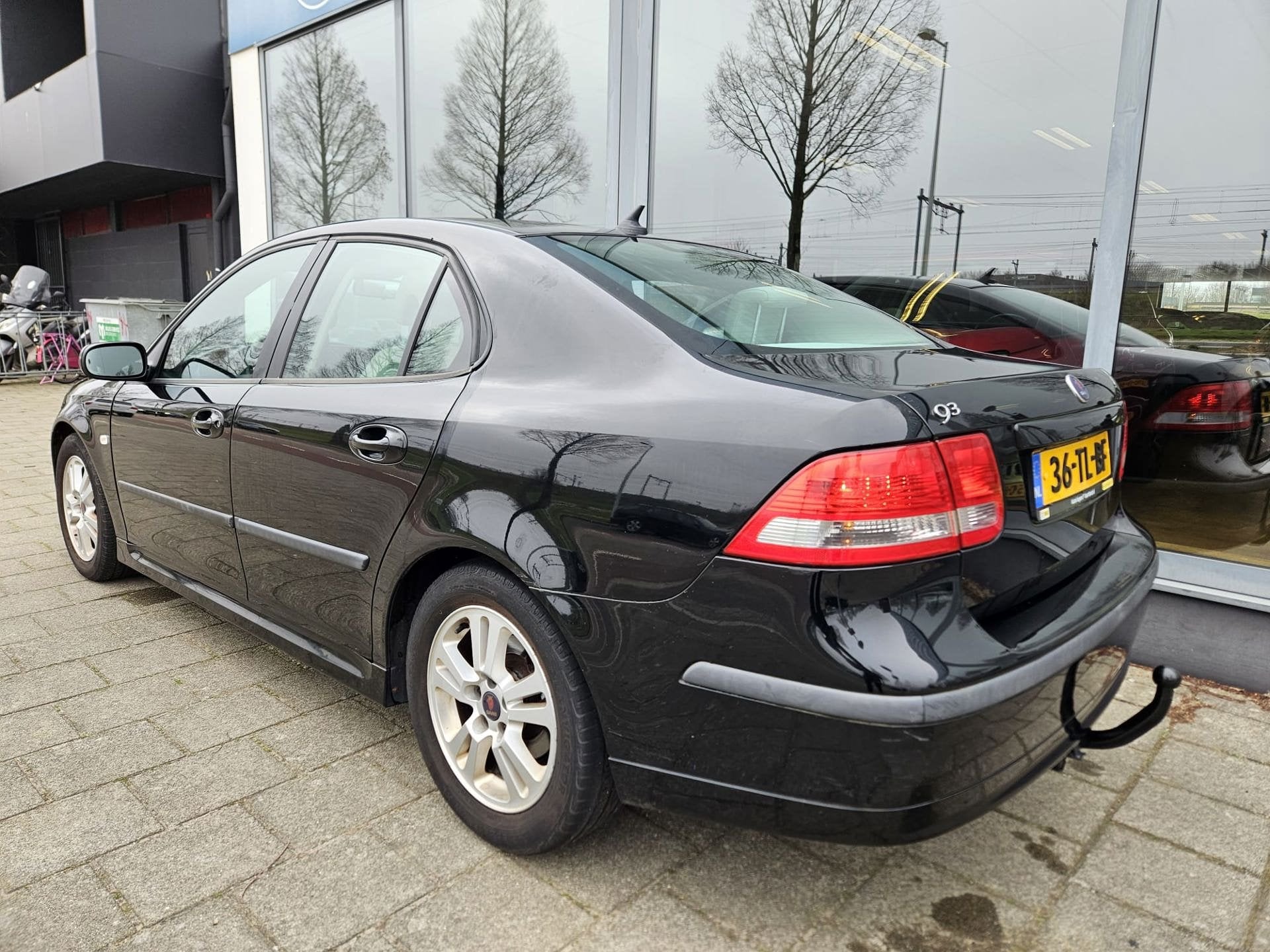 Saab 9-3 Sport Sedan 1.8 Linear, Auto's, Gebruikt, 1340 kg, 4 cilinders, Verwarmde buitenspiegels