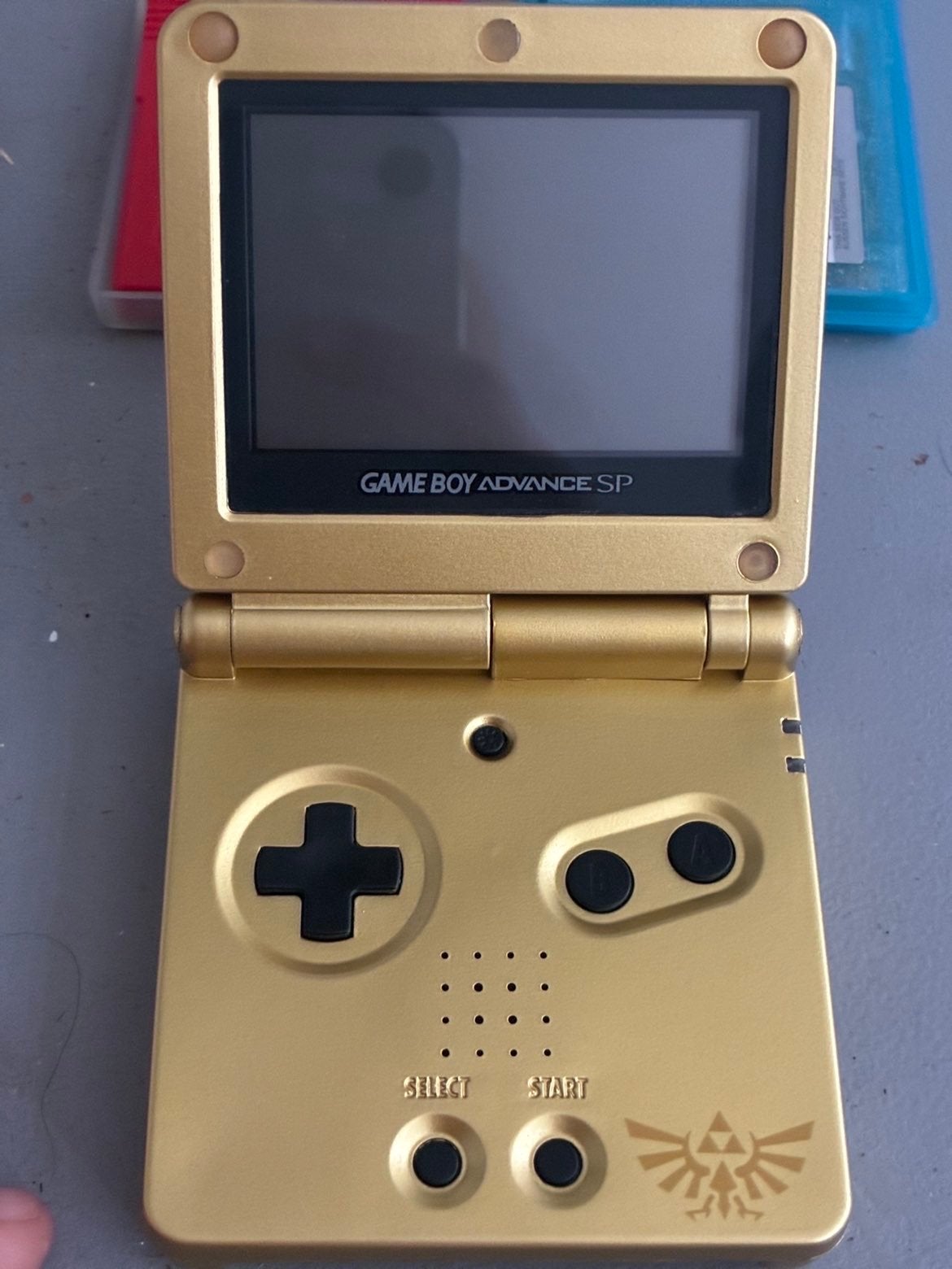 Zelda Gameboy Advance SP Orgineel Pokémon Crystal En Red, 1 speler, Ophalen of Verzenden, Zo goed als nieuw, Role Playing Game (Rpg)