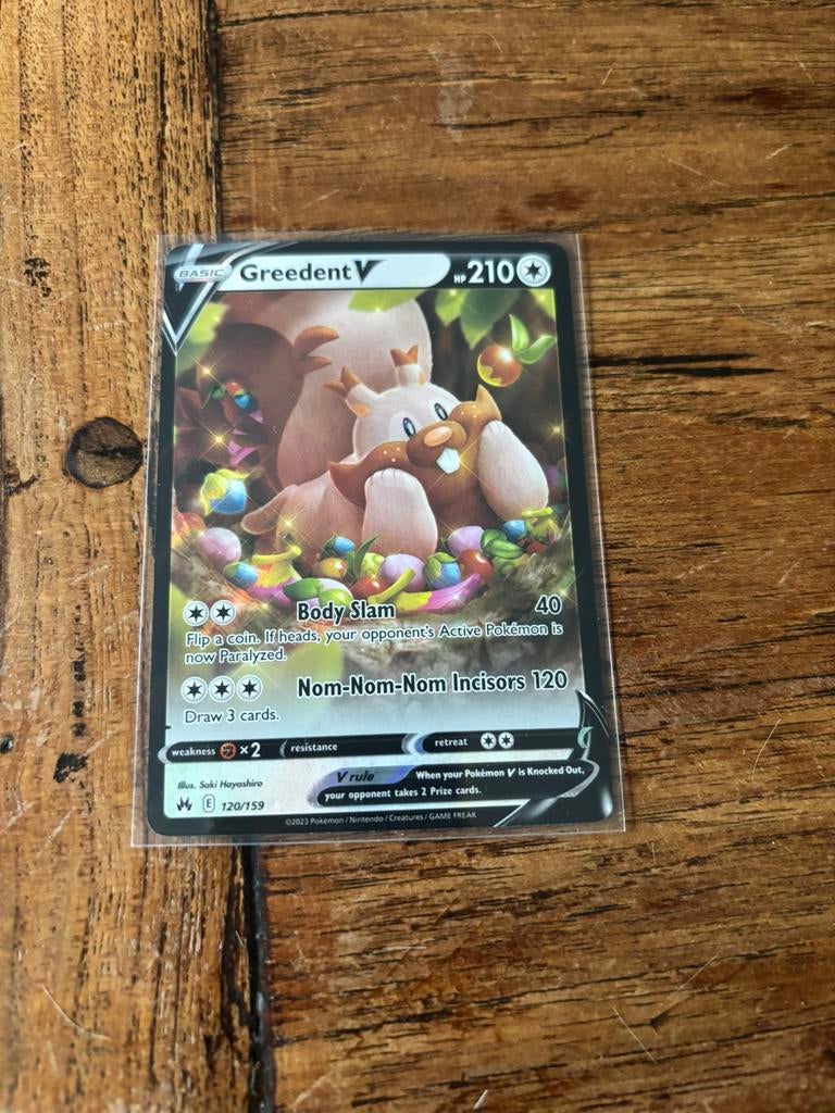 Greedent v pokemon, Ophalen of Verzenden, Zo goed als nieuw