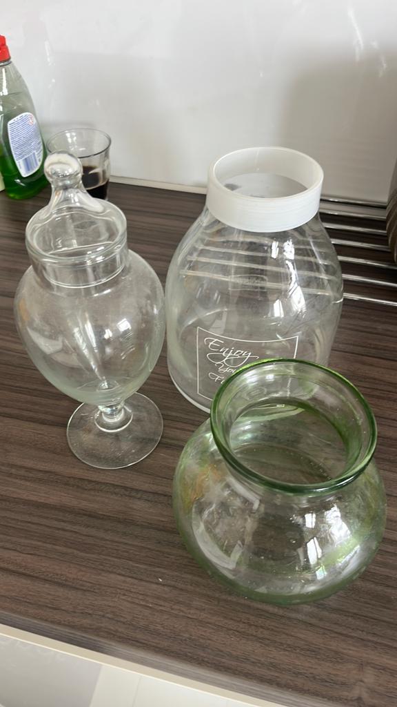 Gratis af te halen - deco glazen, Ophalen, Zo goed als nieuw