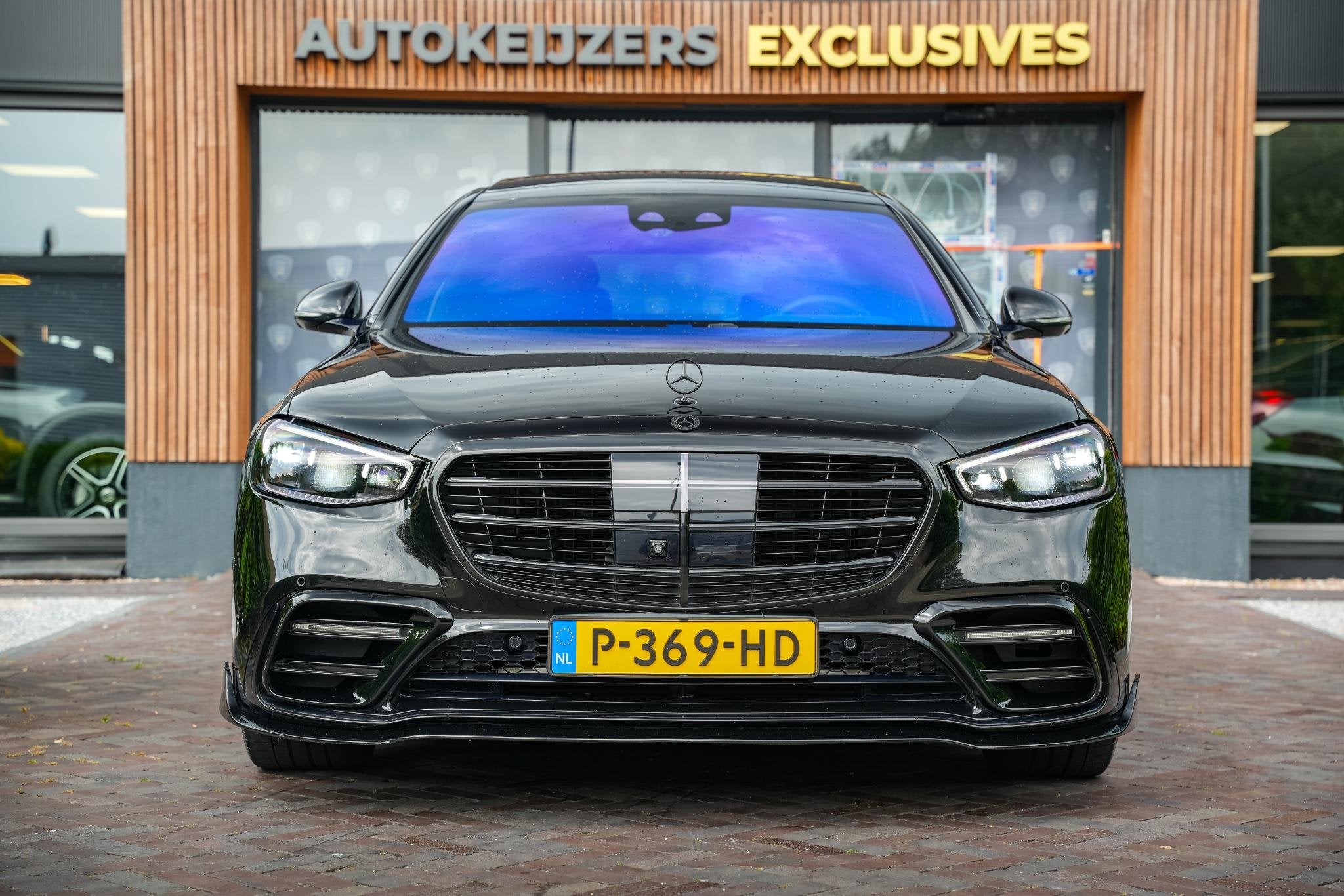 Mercedes-Benz S-klasse 500 4MATIC Lang AMG Line Brabus 3D Bu, Auto's, Automaat, Gebruikt, Euro 6, Leder