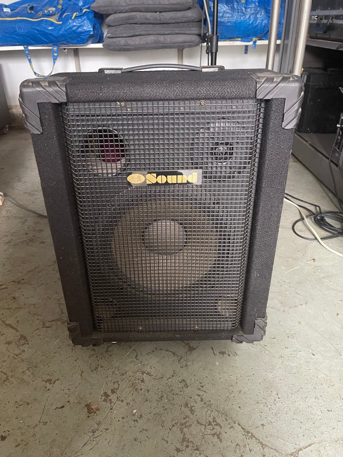 Sound 4 CH Caddy Combo 504 RW Versterker, Ophalen, Gebruikt, Minder dan 500 watt, Keyboardversterker