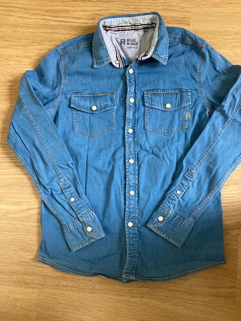 blouse146-152 blue ridge jeans lange mouw overhemd, Overhemd of Blouse, Ophalen of Verzenden, Zo goed als nieuw, Blue Ridge