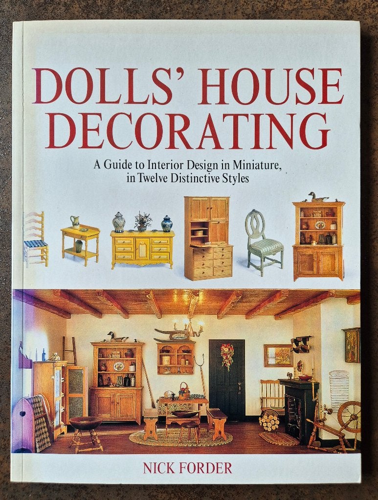 Dolls' House Decorating - Nick Forder, Verzamelen, Poppenhuizen en Toebehoren, Verzenden, Zo goed als nieuw, Overige typen