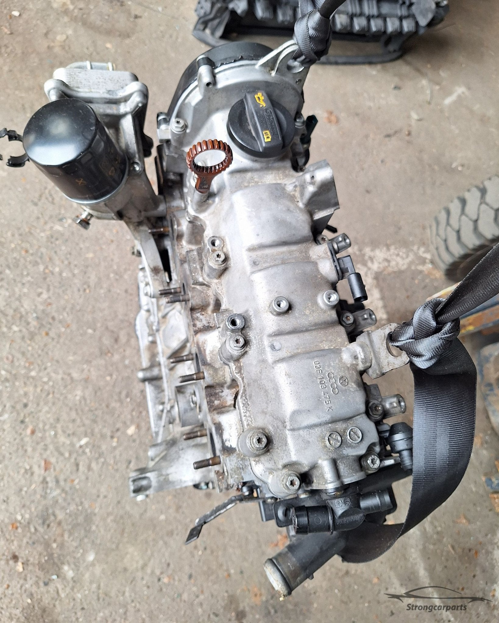 CBZ Motor 1.2tsi met nieuwe ketting VW Polo 6R Audi A1 Golf, Auto-onderdelen, Motor en Toebehoren, Ophalen, Gebruikt, -, -