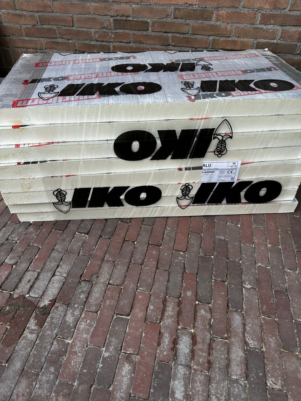 IKO ALU PIR isolatieplaten - 60mm dik, Ophalen, 4 tot 8 cm, 10 tot 15 m², Nieuw