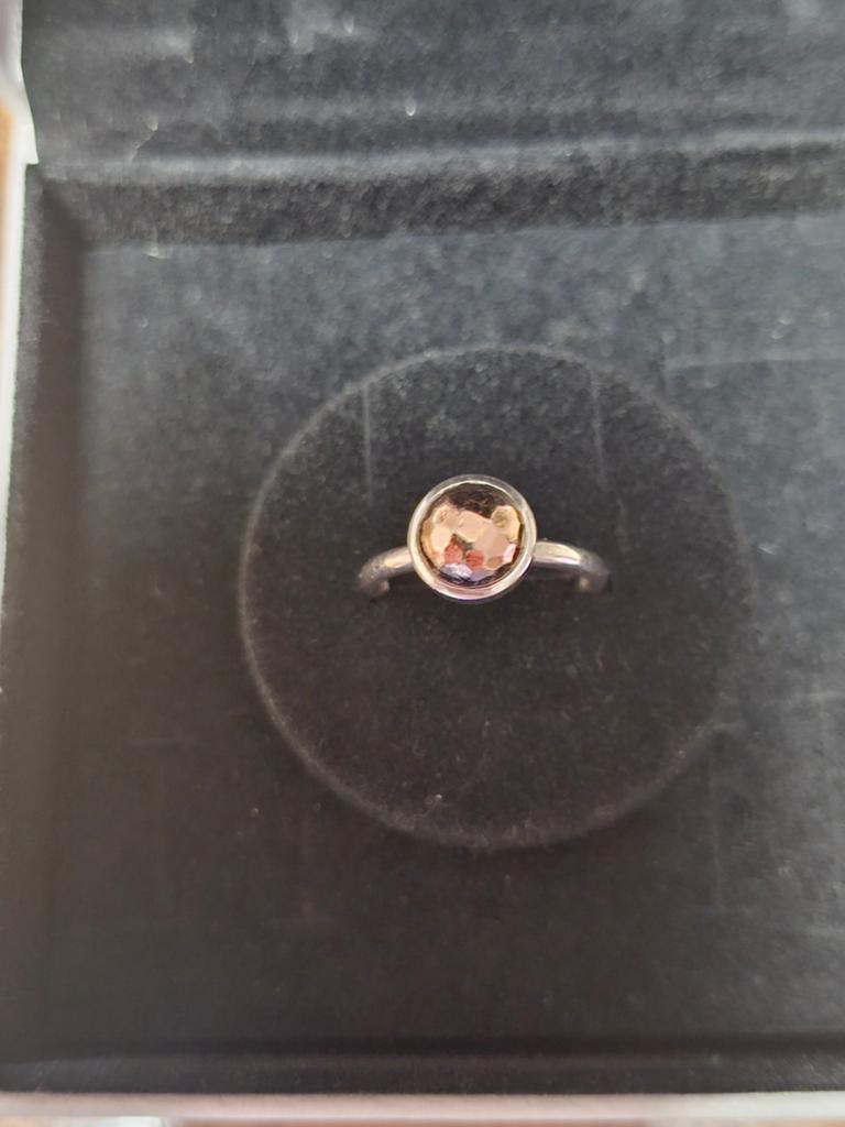 Ti sento ring maat 17, Sieraden, Tassen en Uiterlijk, Ringen, Ophalen of Verzenden, Zo goed als nieuw, 17 tot 18, Dame