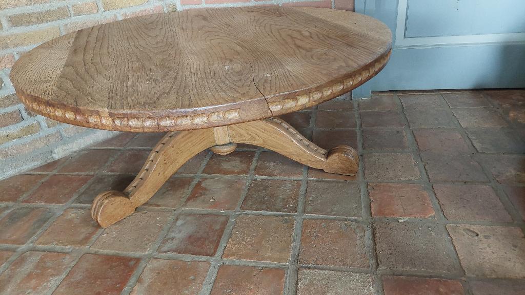 ronde salontafel, Ophalen, Gebruikt, Minder dan 50 cm, 100 tot 150 cm