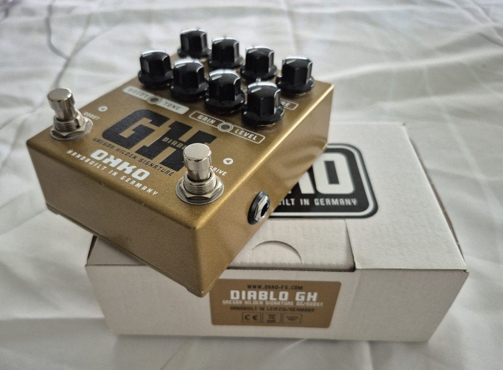 Okko Diablo GH signature overdrive pedaal, Muziek en Instrumenten, Effecten, Ophalen of Verzenden, Zo goed als nieuw, Distortion, Overdrive of Fuzz