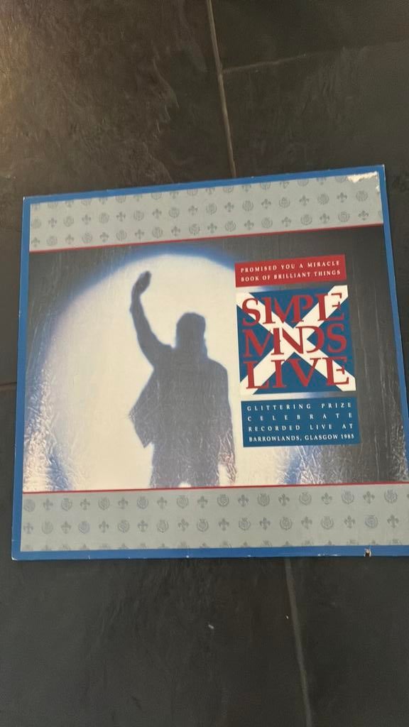 Simple Minds‎–Promised You A Miracle(Simple M. Live) 45RPM, Gebruikt, 1980 - 1989, Ophalen of Verzenden, 12 inch