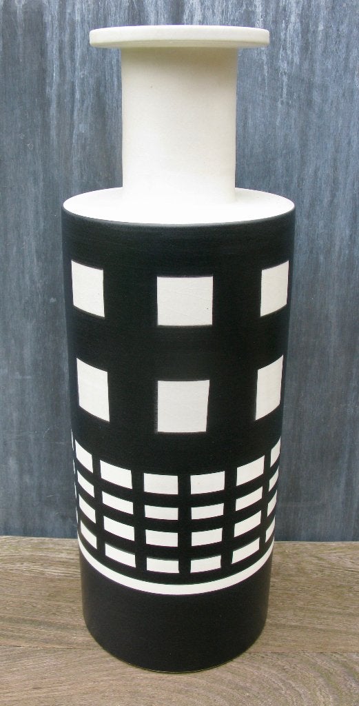 "ROCCHETTA" VAAS SOTTSASS VOOR BITOSSI ITALY, Antiek en Kunst, 45 cm, Meerkleurig, Vaas, Gemerkt