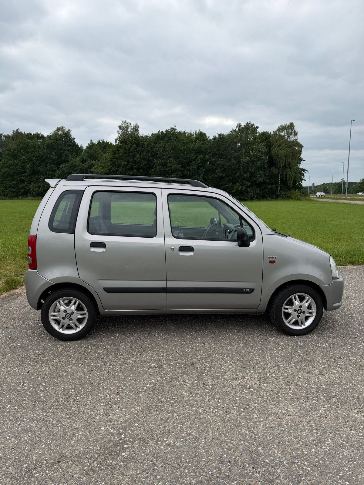 Suzuki Wagon R+ 1.3 AUT 2005 Grijs, Stof, 40 €/maand, Dakrails, Wagon R+