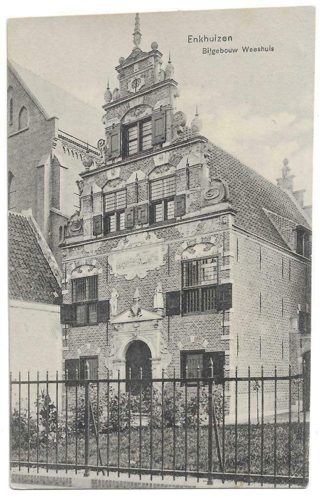 AK Enkhuizen - Bijgebouw Weeshuis, Verzenden, Voor 1920, Gelopen, Noord-Holland