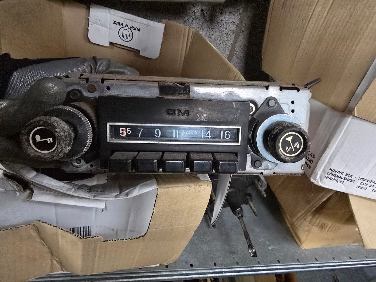 Chevrolet GM autoradio chevy van suburban blazer, Ophalen of Verzenden, Gebruikt