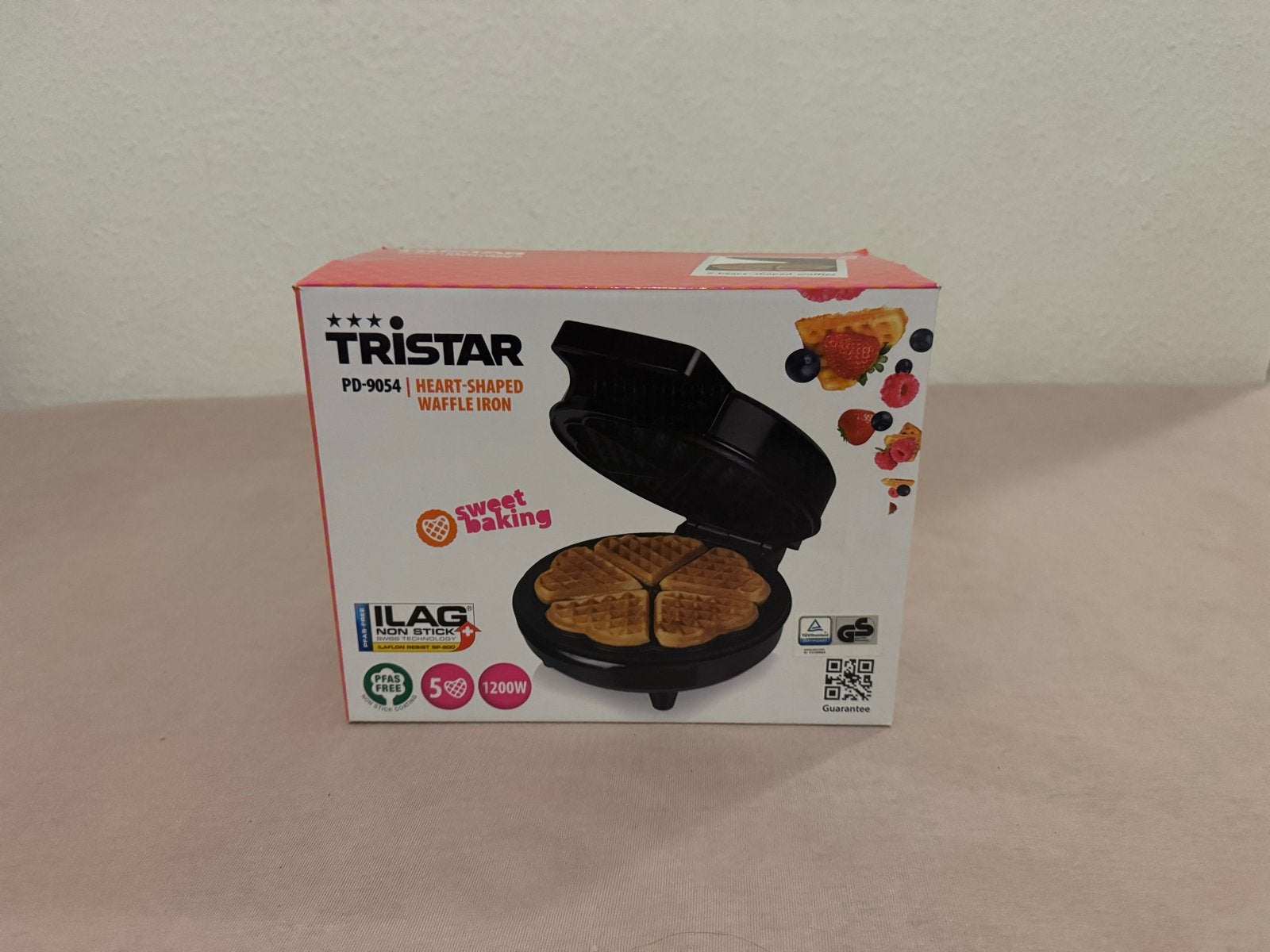 Tristar waffle maker - As good as new, Ophalen, Zo goed als nieuw