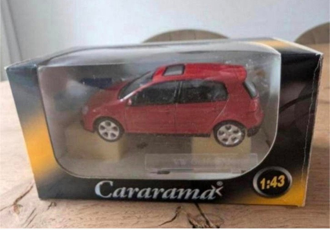 Volkswagen Golf V GTI – Cararama – schaal 1:43, Hobby en Vrije tijd, Modelauto's | 1:43, Ophalen of Verzenden, Gebruikt, Auto