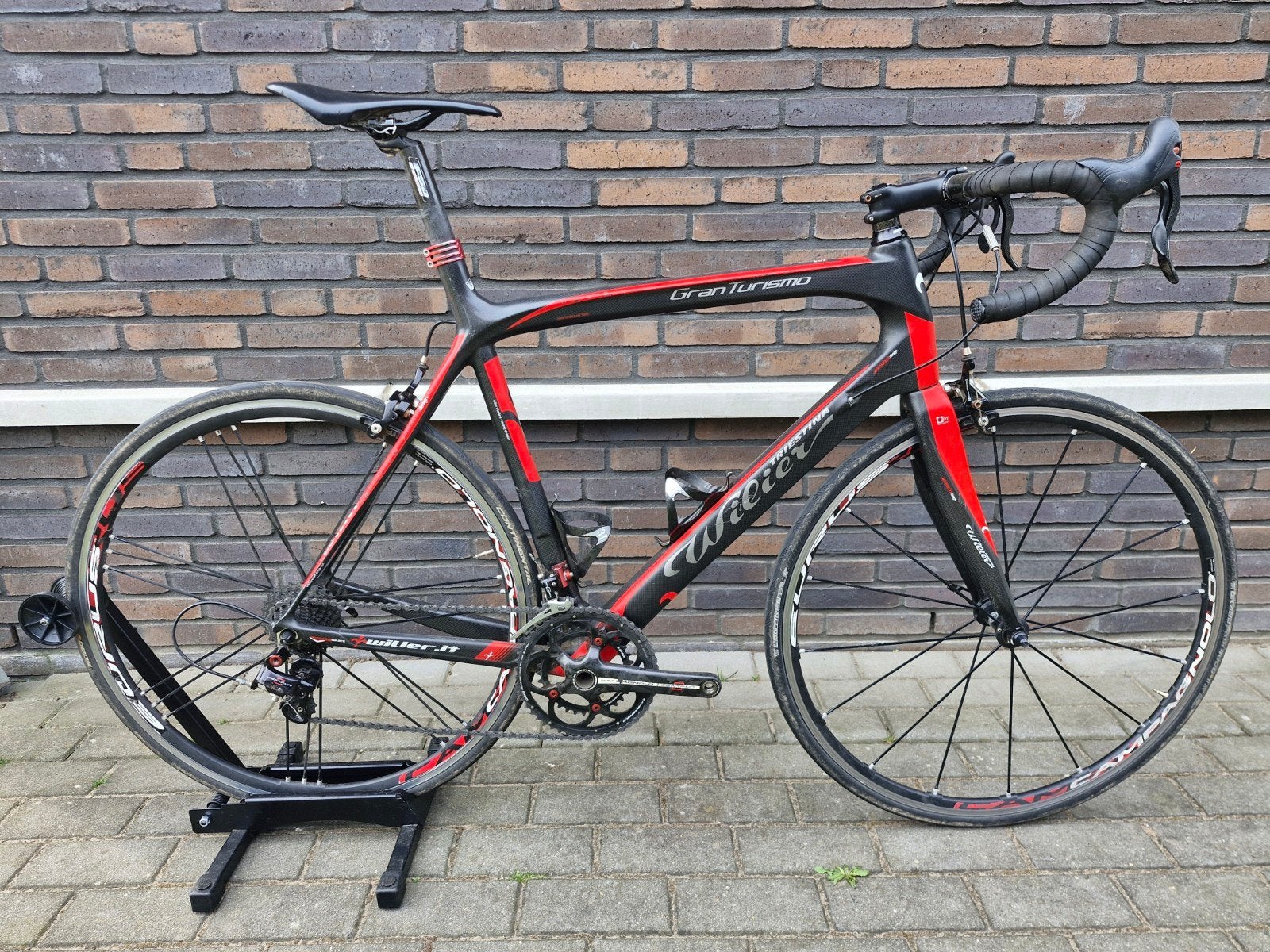 Wilier GTR team carbon racefiets campagnolo maat 58cm L, Gebruikt, Carbon, Info@bimici.nl, 57 tot 61 cm