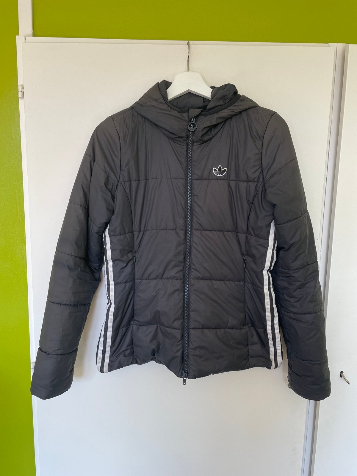 Adidas Primegreen Gewatteerde Jas Zwart, Ophalen of Verzenden, Gedragen, Maat 34 (XS) of kleiner, Zwart
