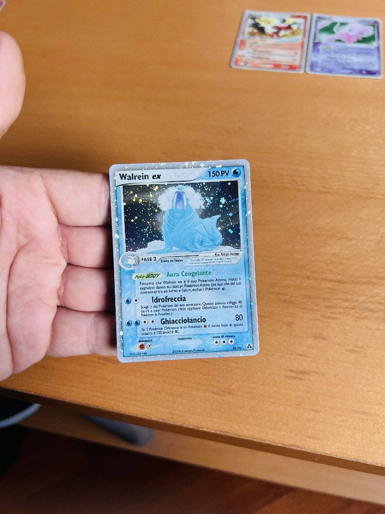 Walrein Ex 89/92 Ex Legend Maker Pokemon, Verzenden, Zo goed als nieuw, Losse kaart, Foil