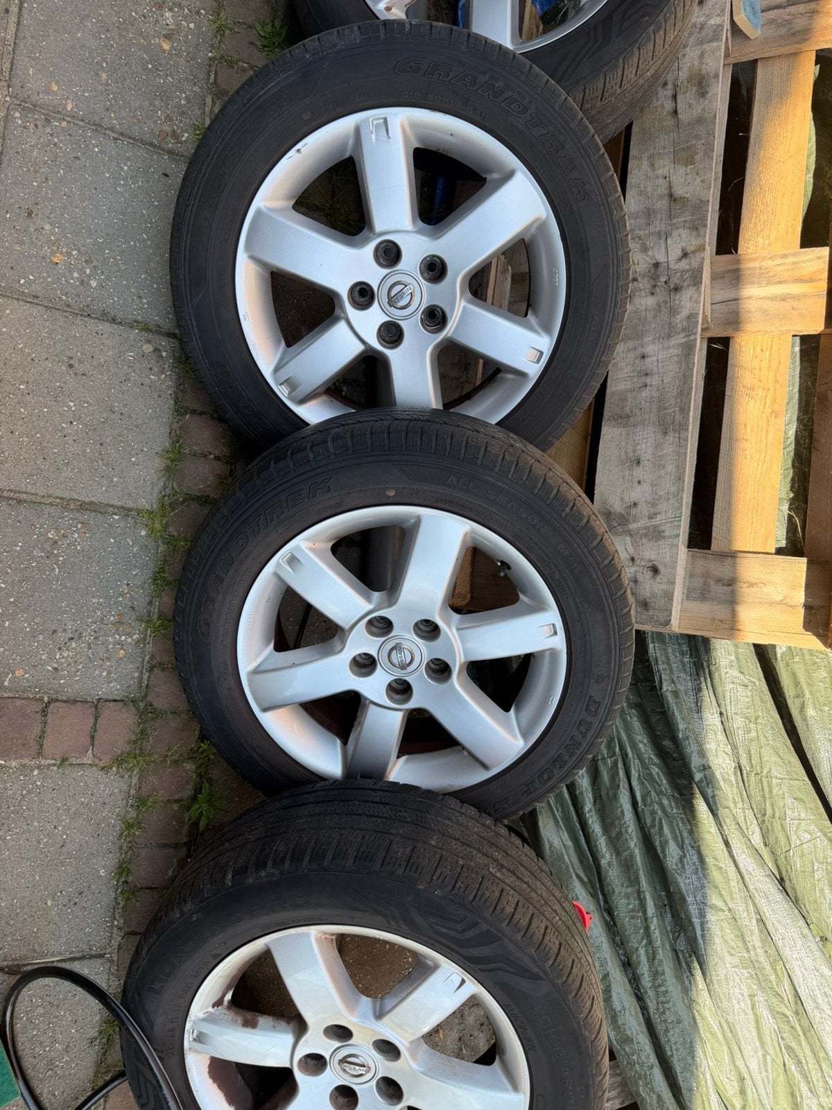 Nissan x-trail velgen 17”, Ophalen