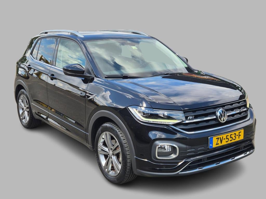 Volkswagen T-Cross 1.0 TSI R-Line DSG-7 Acc, Navi, LED, Virt, T-Cross, Gebruikt, Euro 6, Zwart