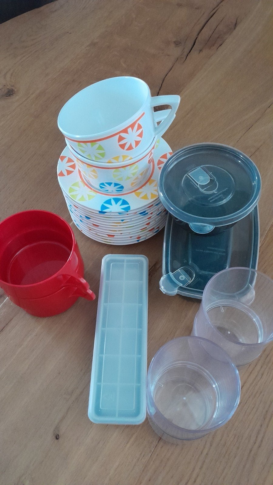 Camping servies Mepal en Coppia soepkommen enz, Zie besch., Caravans en Kamperen, Ophalen of Verzenden