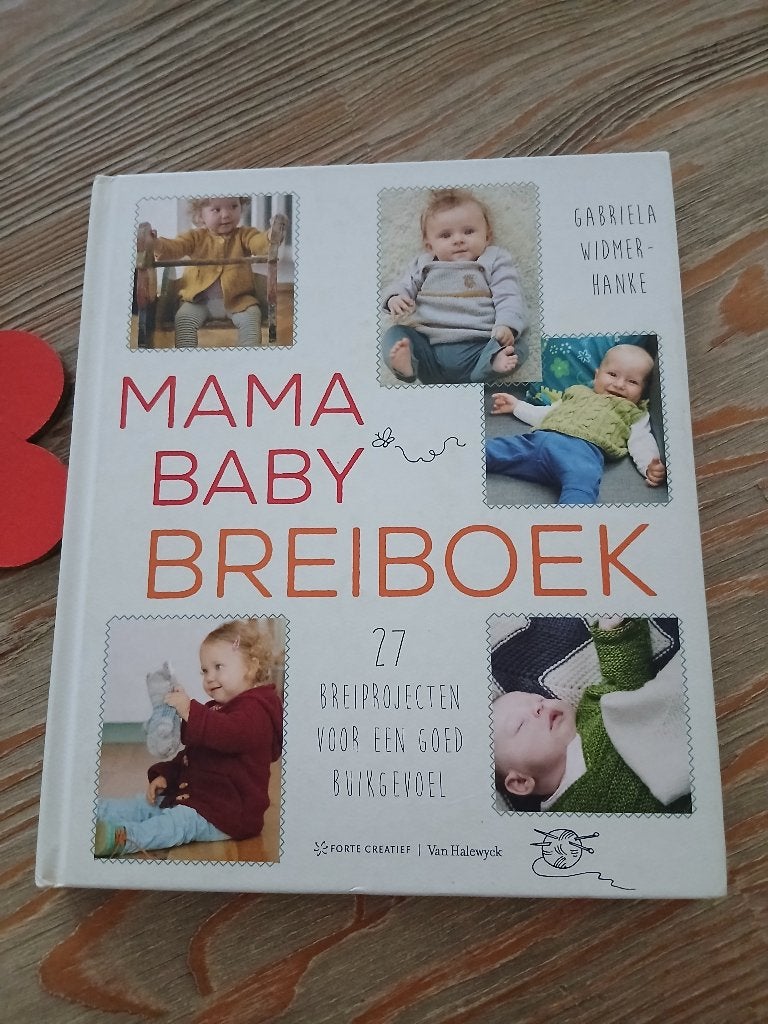 Mama baby Breiboek, Ophalen of Verzenden, Zo goed als nieuw, Breien, Patroon of Boek