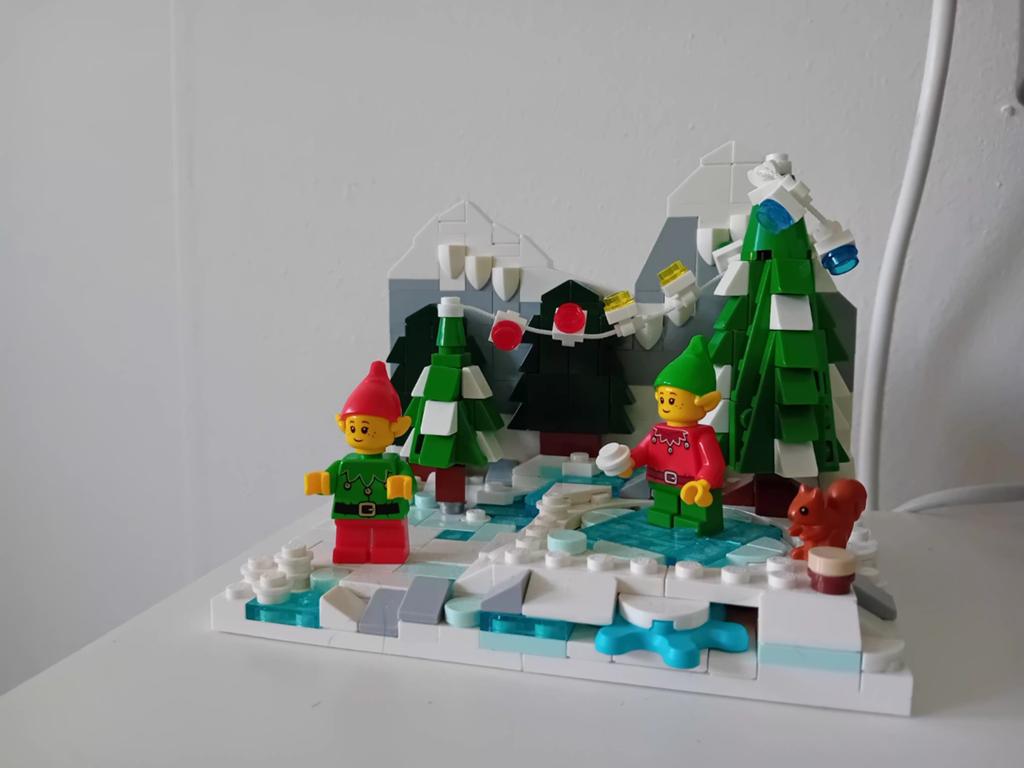 Lego 40564, kerst elven, Ophalen of Verzenden, Zo goed als nieuw