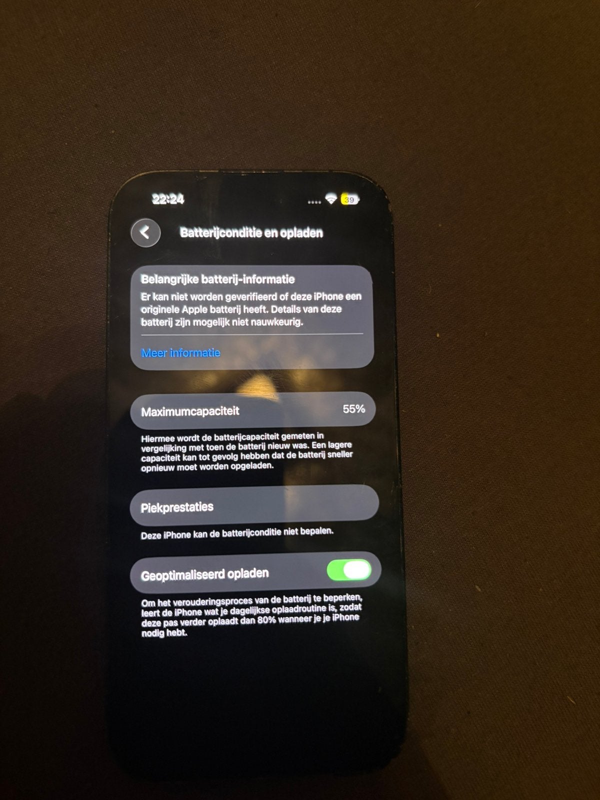 Iphone 14 pro, Ophalen, Zwart, Zo goed als nieuw, 128 GB