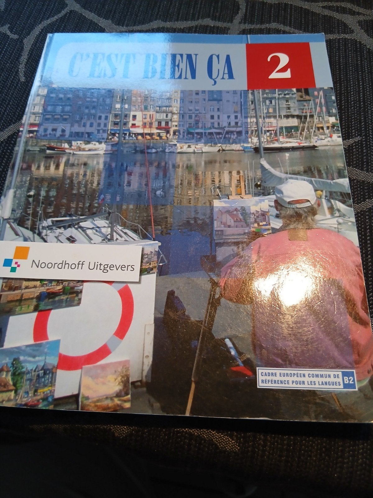 C'est bien ça deel 2 - Frans studieboek Noordhoff met CD, Ophalen of Verzenden, Zo goed als nieuw