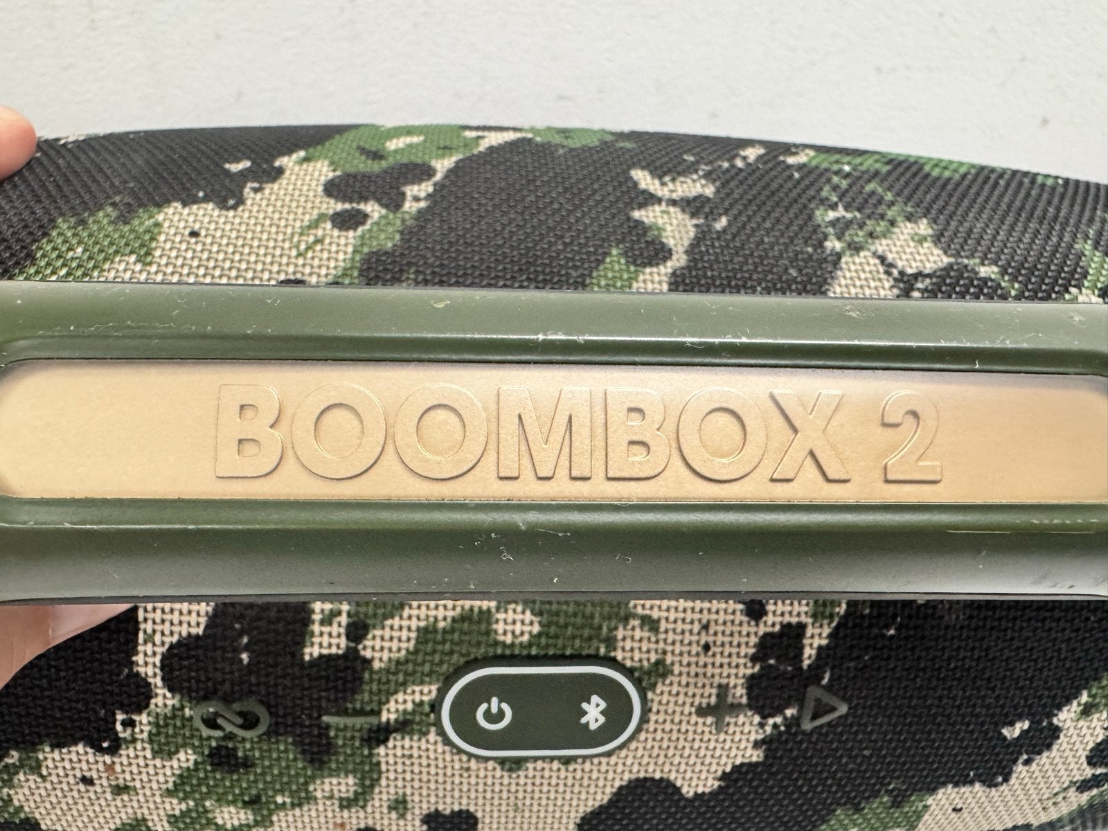 JBL Boombox 2 Camouflage - Draagbare Bluetooth Speaker, Gebruikt, JBL, Overige typen, Ophalen of Verzenden