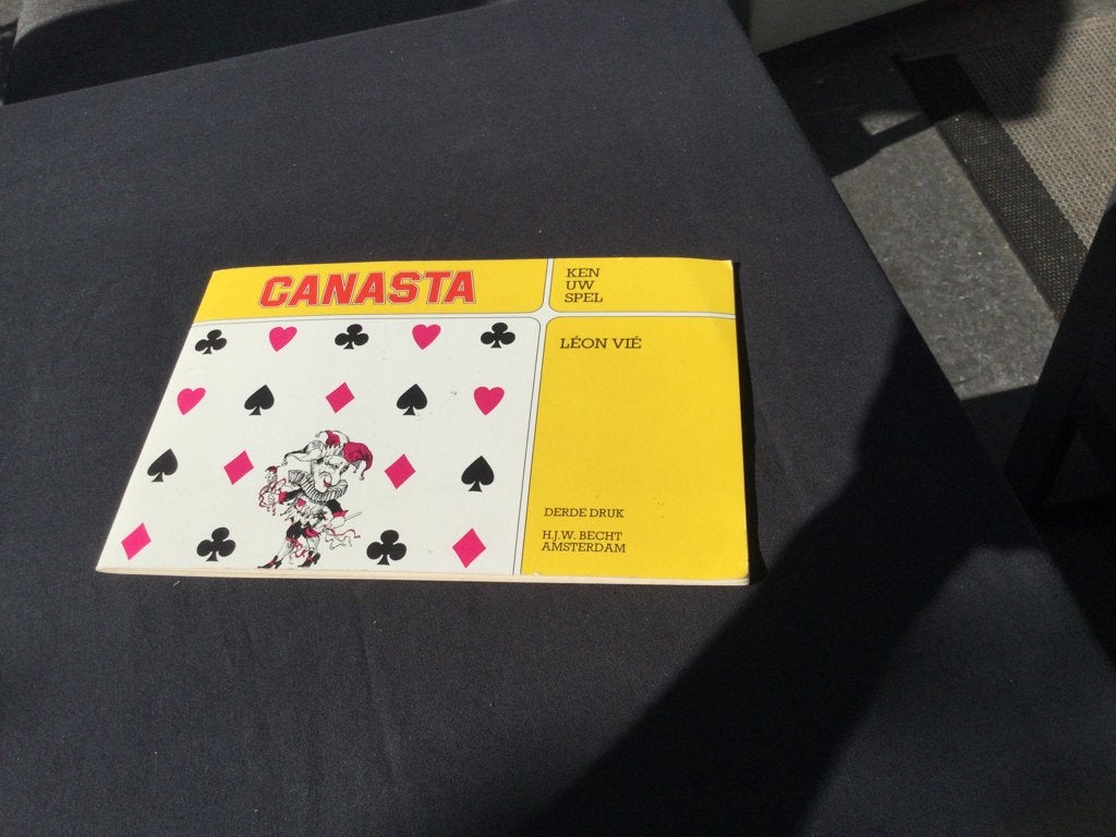 Canasta: Ken Uw Spel - Léon Vié (Derde Druk), Ophalen of Verzenden, Gelezen, Overige onderwerpen, Léon Vié