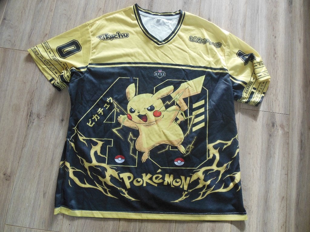 Nieuw Pokémon shirt, geel, maat 5xl, valt kleiner, Ophalen of Verzenden, Nieuw, Maat 56/58 (XL), Geel