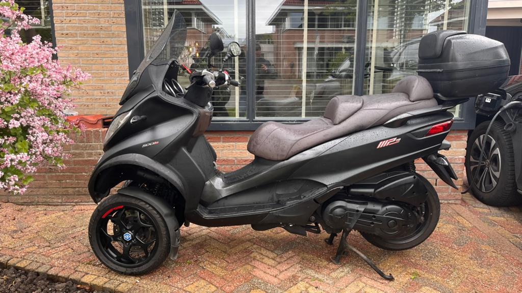 Piaggio MP3 500 ie Sport ABS 2017 mat groen, Scooter, Particulier