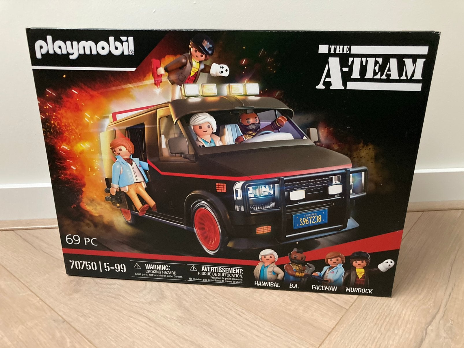 Playmobil 70750 A-team bus, Complete set, Voertuig, Nieuw, Ophalen of Verzenden