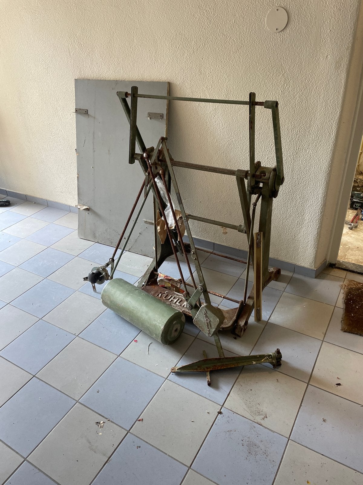 Antieke Franz Kuhlmann KG Tekenmachine, Ophalen