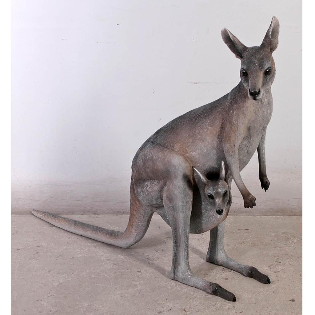 Kangaroo – Kangoeroe beeld Hoogte 168 cm, Ophalen, Nieuw, Overige typen