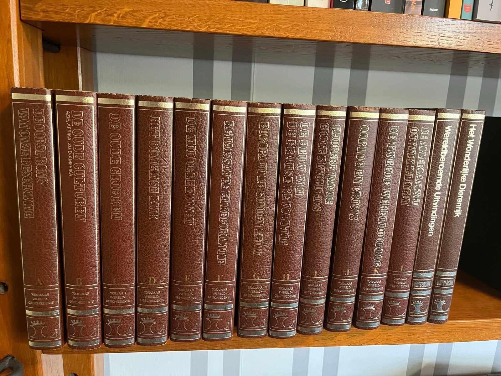Wereldgeschiedenis encyclopedie - Complete serie, Boeken, Encyclopedieën, Ophalen, Zo goed als nieuw, Algemeen, Complete serie