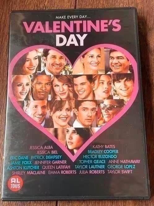 Valentine's Day DVD - Romantische komedie met topcast, Vanaf 6 jaar, Ophalen of Verzenden, Gebruikt, Overige genres