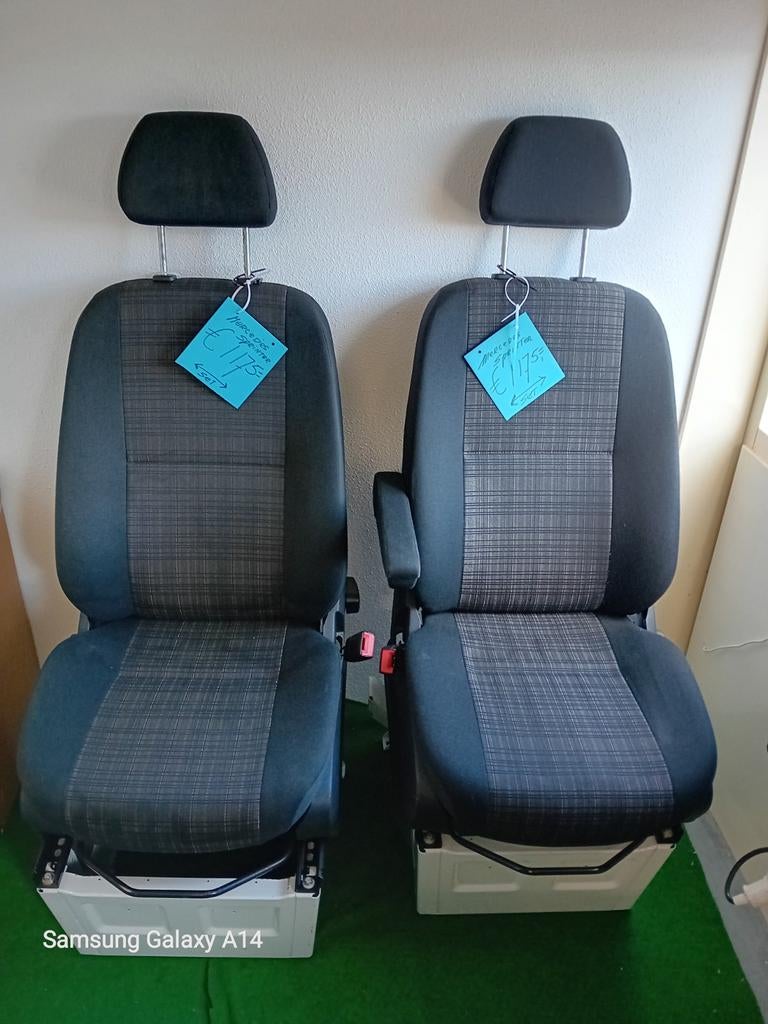 Mercedes sprinter set met armlegger en hoogte verstelling, Auto-onderdelen, Ophalen