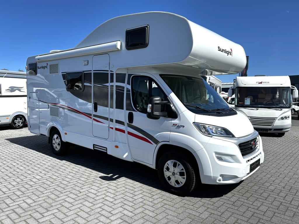 Fiat Sunlight A68 Alkoof/2017/Euro-6/Airco/Stapelbed/6.6M!, Sunlight, Fiat, Bedrijf, 6 tot 7 meter