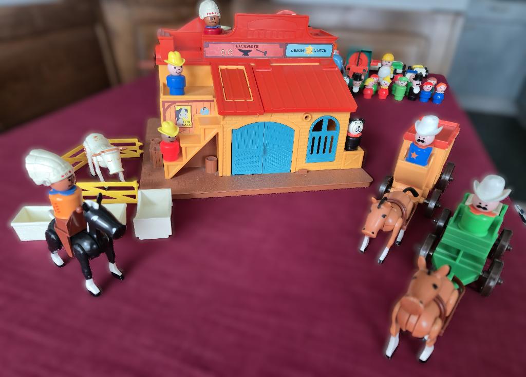 Fisher Price Western Farm, Ophalen, Gebruikt, Speelset