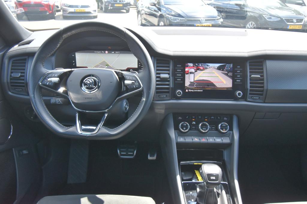Skoda Kodiaq 1.5 TSI Sportline Business , VIRTUAL COCKPIT ,, Stof, 4 cilinders, 150 pk, Origineel Nederlands