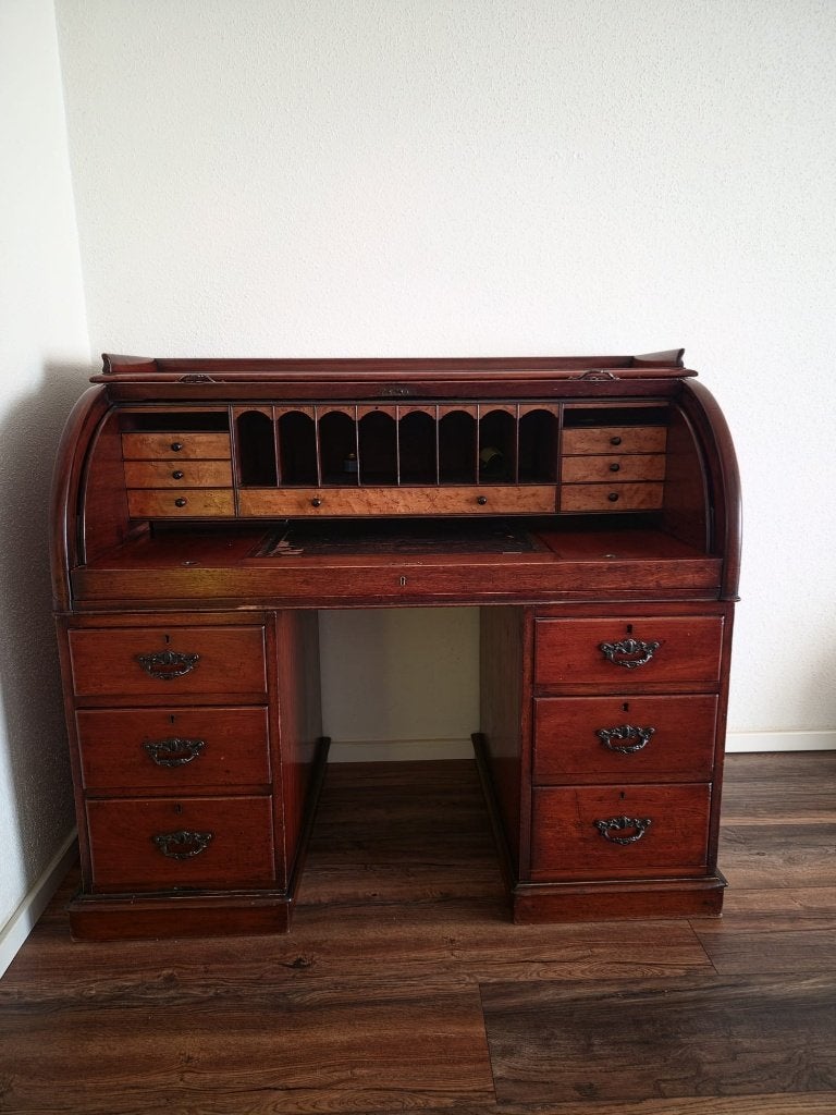 Cilinderbureau 19e eeuw, Antiek en Kunst, Ophalen