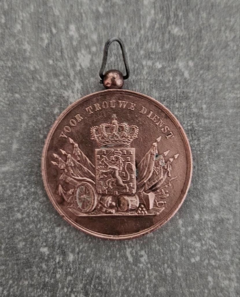 Medaille voor langdurige trouwe dienst, Verzamelen, Ophalen of Verzenden, Landmacht, Nederland, Lintje, Medaille of Wings